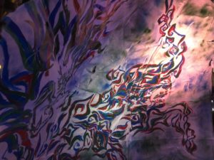 バンビオイルミネーション2020 光の道塗