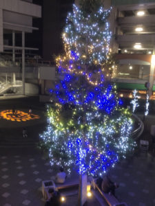 バンビオイルミネーション2020 光の道塗