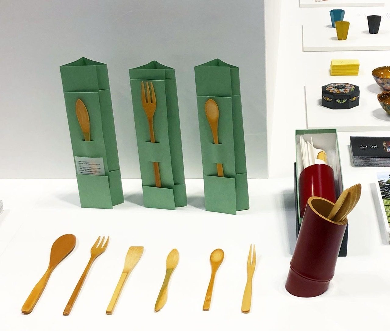 自然の温もりを感じる竹のカトラリー