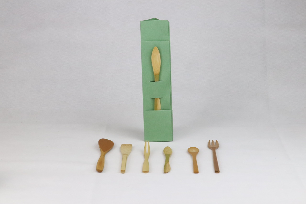 自然の温もりを感じる竹のカトラリー