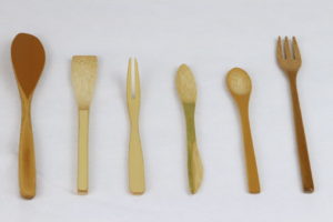 自然の温もりを感じる竹のカトラリー