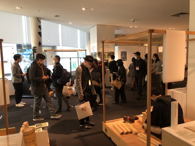 DIALOGUE+で竹垣の実演