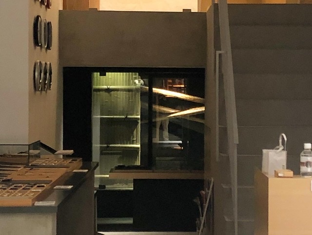 knot京都竹工芸コラボ展示竹のインスタレーション