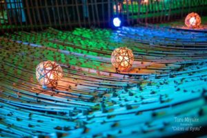 亀岡　竹のイルミネーション