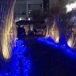 長岡京　竹のイルミネーション
