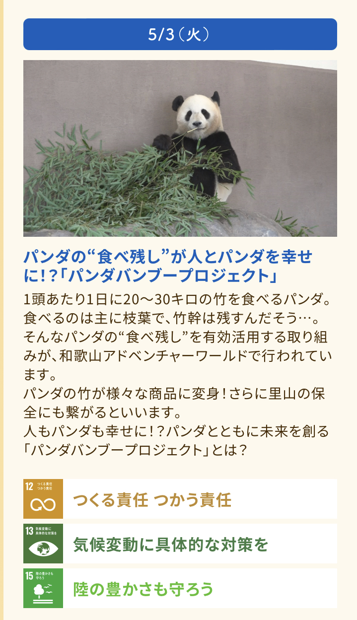 竹とSDGsひるおび出演