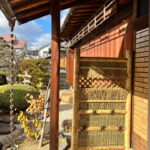 袖垣　白枝西山垣