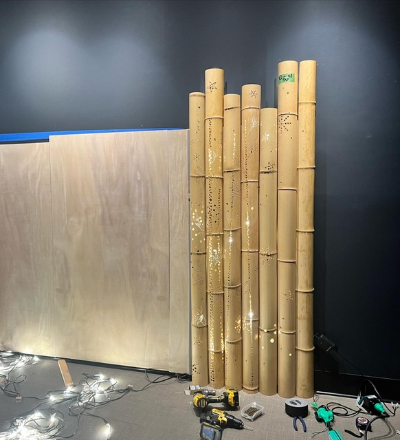 竹あかりinモリカミミュージアム&日本庭園