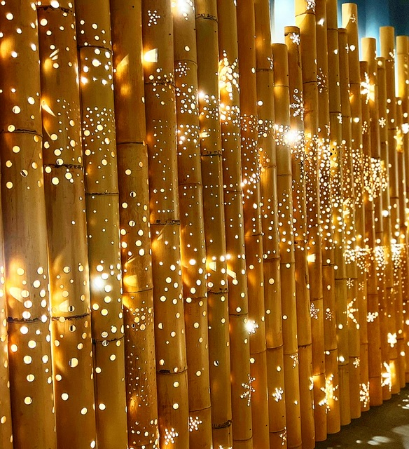 竹あかりinモリカミミュージアム&日本庭園