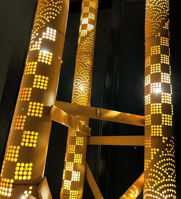 竹あかりinモリカミミュージアム&日本庭園