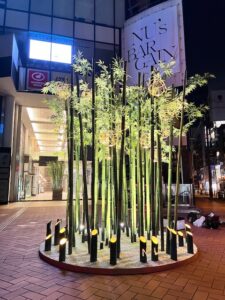 竹オブジェ＠NU茶屋町