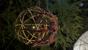 よはのつきプロジェクト竹ボール