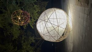 大津よはのつき竹オブジェ